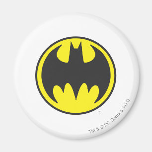 Batman Symbol Logotyp i Fladdermus-cirkeln Magnet