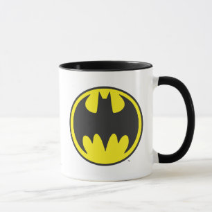 Batman Symbol Logotyp i Fladdermus-cirkeln Mugg