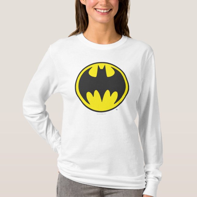 Batman Symbol | Logotyp i Fladdermus-cirkeln Tee Shirt (Framsida)