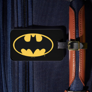 Batman Symbol   Oval-Logotyp Bagagebricka