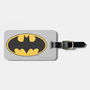 Batman Symbol Oval-Logotyp Bagagebricka