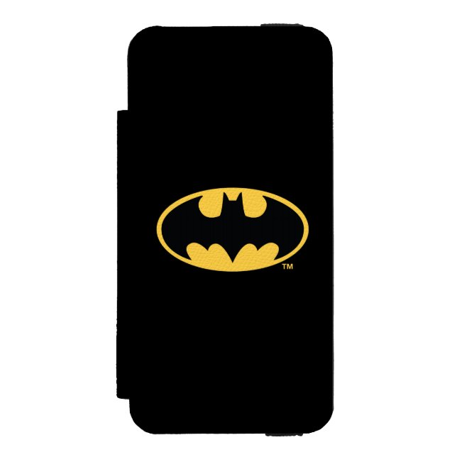 Batman Symbol | Oval-Logotyp Incipio iPhone Wallet Skal (Folio Framsidan)