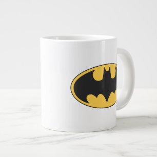 Batman Symbol Oval-Logotyp Jumbo Mugg