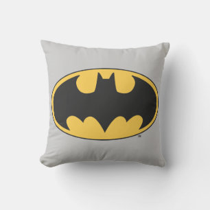 Batman Symbol Oval-Logotyp Kudde