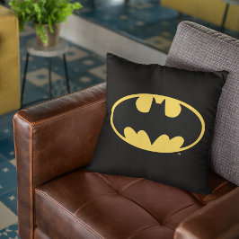 Batman Symbol | Oval-Logotyp Kudde
