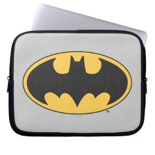Batman Symbol Oval-Logotyp Laptop Sleeve