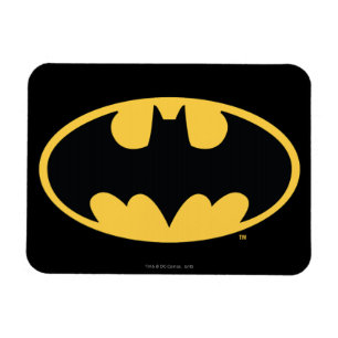 Batman Symbol Oval-Logotyp Magnet