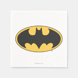 Batman Symbol | Oval-Logotyp Pappersservett