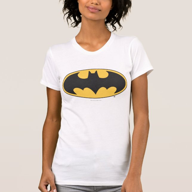 Batman Symbol | Oval-Logotyp T-shirt (Framsida)