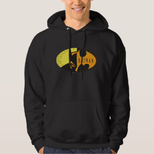 Batman Symbol   Silhouette-Logotyp Hoodie