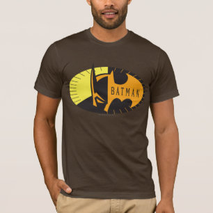 Batman Symbol Silhouette-Logotyp T-shirt