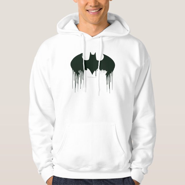 Batman Symbol | Spraycolor-Logotyp Munkjacka (Framsida)