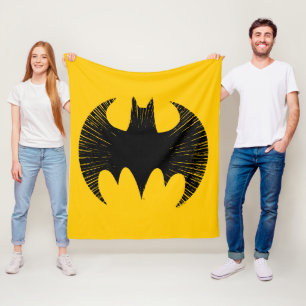 Batman Symbol Strömma Logotyp Fleecefilt
