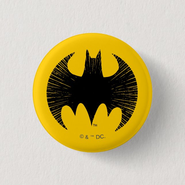 Batman Symbol | Strömma Logotyp Knapp (Framsida)