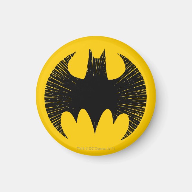 Batman Symbol | Strömma Logotyp Magnet (Framsidan)