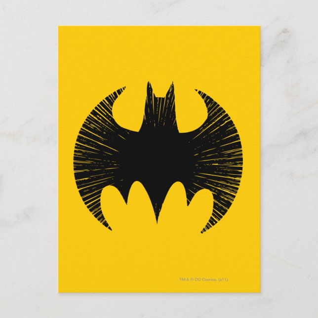Batman Symbol | Strömma Logotyp Vykort (Framsida)