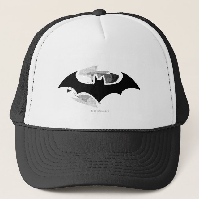 Batman Symbol | Svart skugga, Logotyp Keps (Framsida)