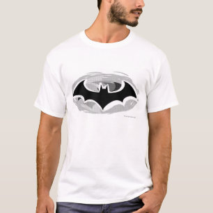 Batman Symbol Utnyttjad Logotyp Tee