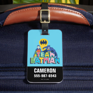 Batman Team Batman Bagagebricka