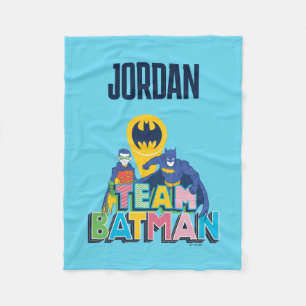 Batman   Team Batman Fleecefilt