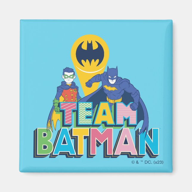 Batman | Team Batman Magnet (Framsidan)