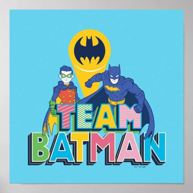 Batman | Team Batman Poster (Framsidan)