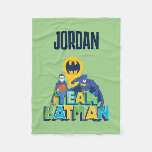 Batman Team Batman & Robin Fleecefilt