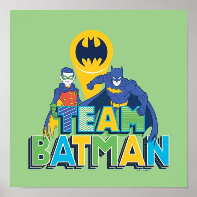 Batman | Team Batman & Robin Poster (Framsidan)