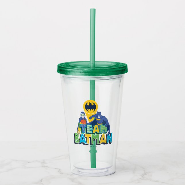 Batman | Team Batman & Robin Take Away Mugg (Framsida)