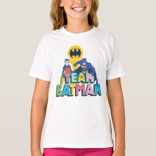 Batman | Team Batman T Shirt (Framsida)