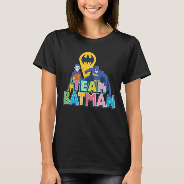 Batman | Team Batman T Shirt (Framsida)