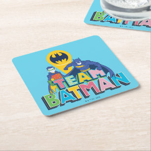 Batman Team Batman Underlägg Papper Kvadrat