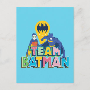 Batman   Team Batman Vykort