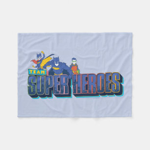 Batman Team Toppen Heroes Fleecefilt