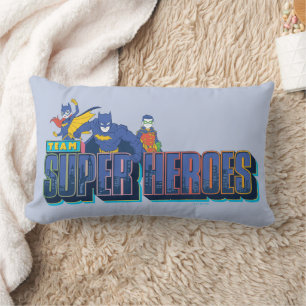 Batman Team Toppen Heroes Lumbarkudde