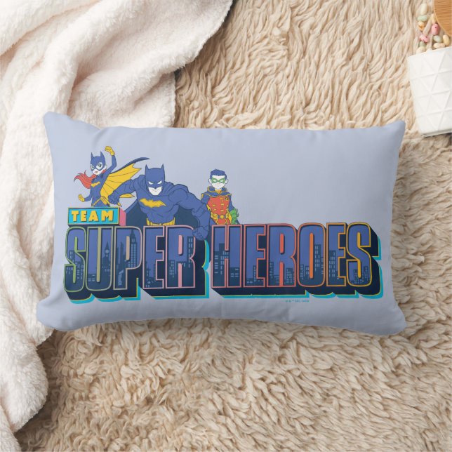 Batman | Team Toppen Heroes Lumbarkudde (Filt)