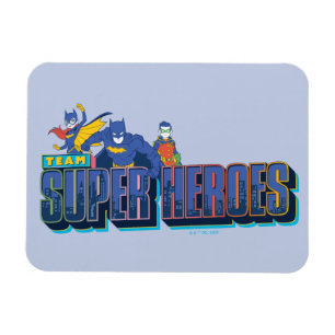 Batman Team Toppen Heroes Magnet