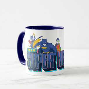 Batman Team Toppen Heroes Mugg