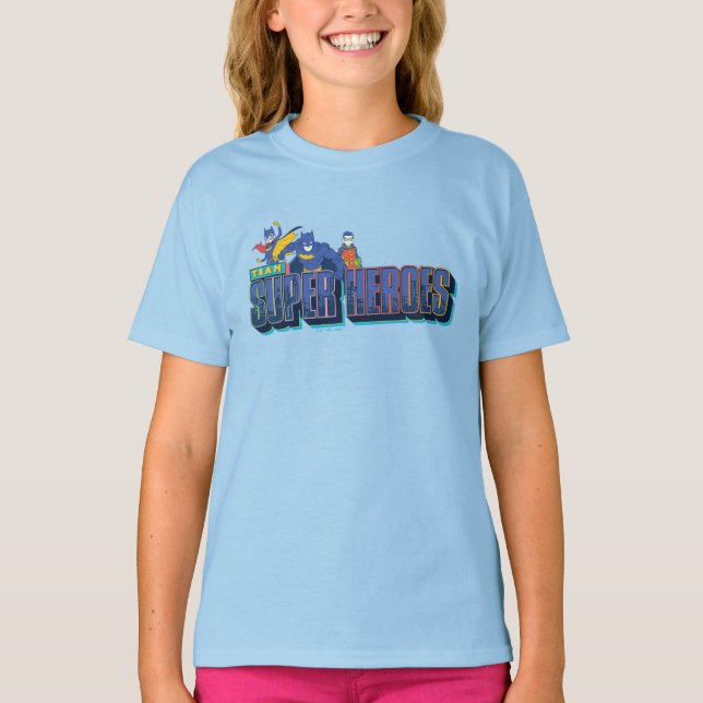 Batman | Team Toppen Heroes T Shirt (Framsida)