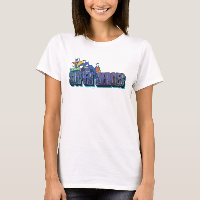 Batman | Team Toppen Heroes T Shirt (Framsida)