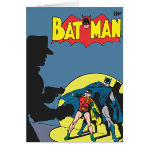 Batman Tecknad - med Robin Hälsningskort
