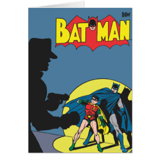 Batman Tecknad - med Robin Hälsningskort