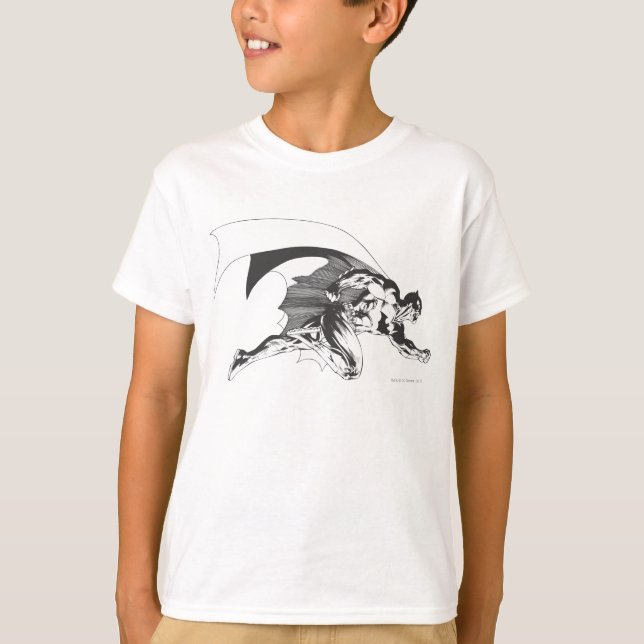 Batman Tecknad Stil Tee (Framsida)