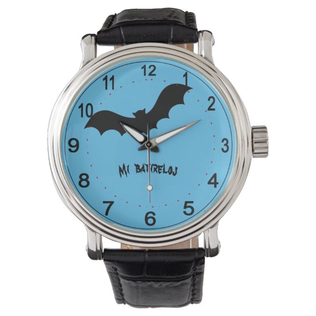 Batman tecknads motif reloj Watch Armbandsur (Framsida)