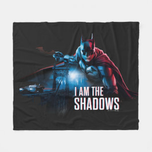 Batman-tecknet - jag är skuggorna fleecefilt