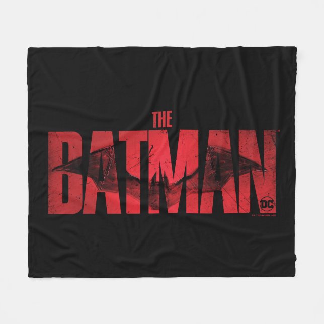 Batman Theatrical Logotyp Fleecefilt (Framsidan (Horisontell))