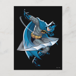 Batman Throwing Star Vykort