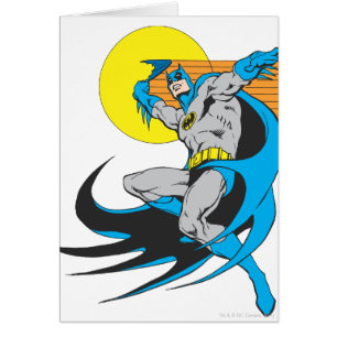 Batman Throws Batarang 2 Hälsningskort