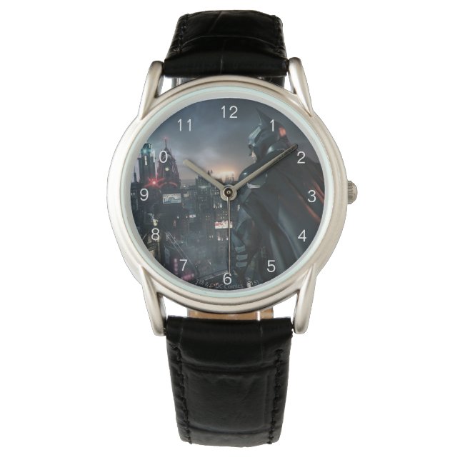 Batman Tittar över City Armbandsur (Framsida)