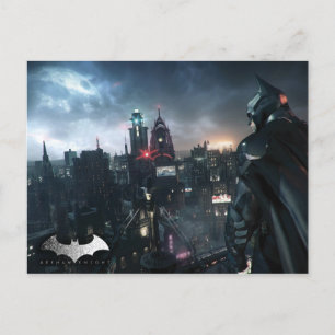 Batman Tittar över City Vykort